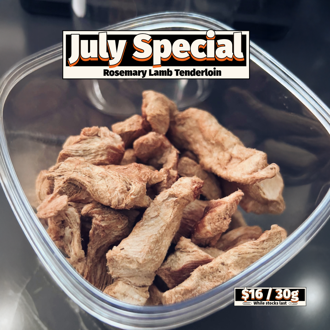 Freeze Dried Rosemary Lamb Tenderloin (30g)